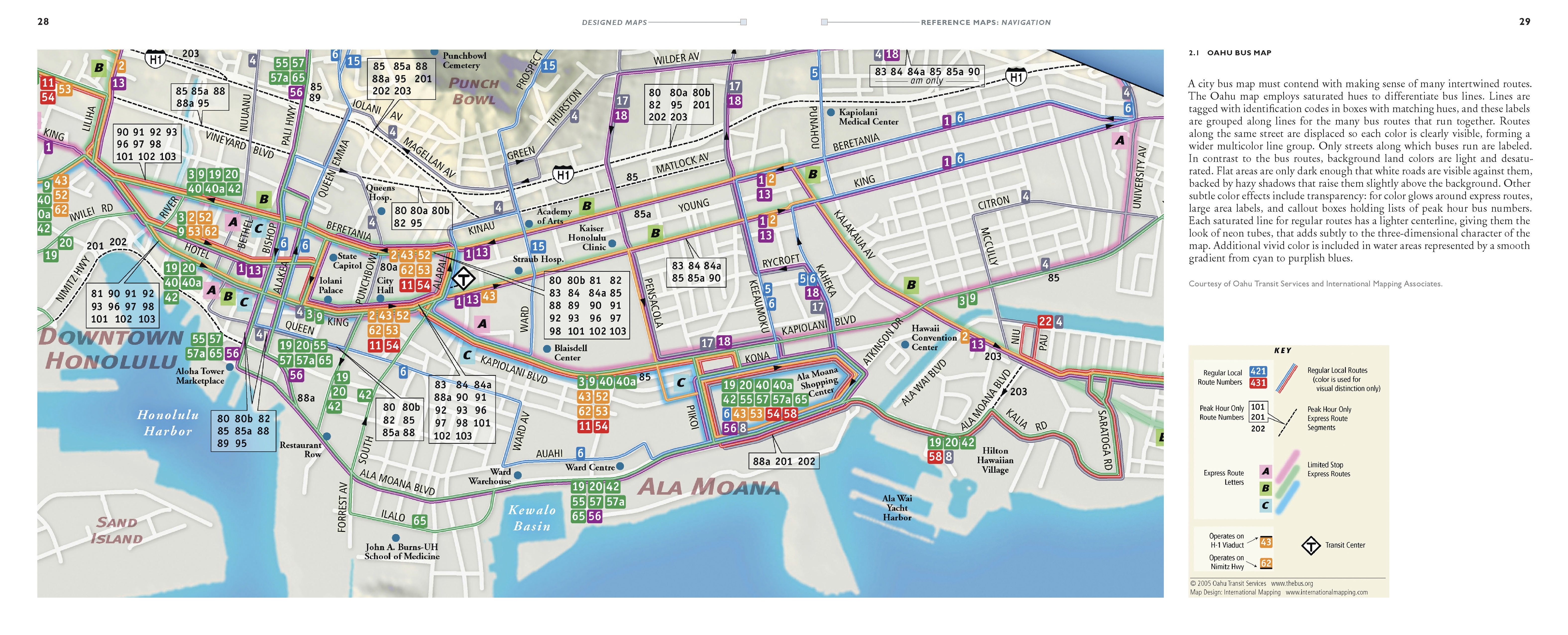 Honolulu Bus Routes Map Calendar 2024