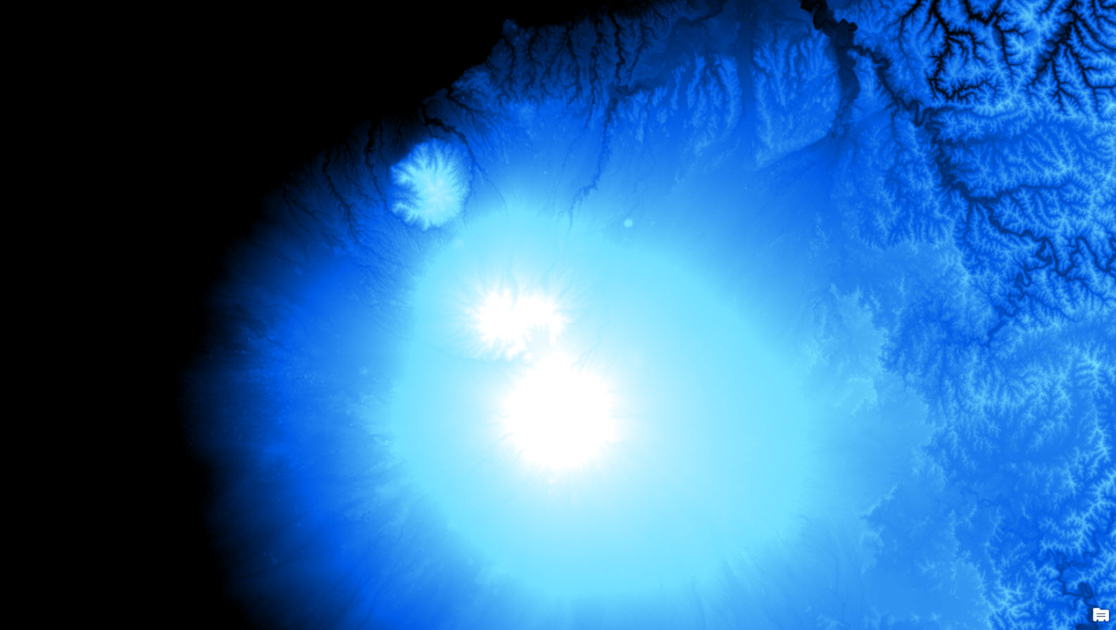 Taranaki elevation map