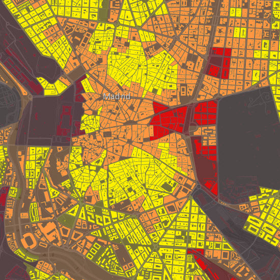 Madrid Population Density