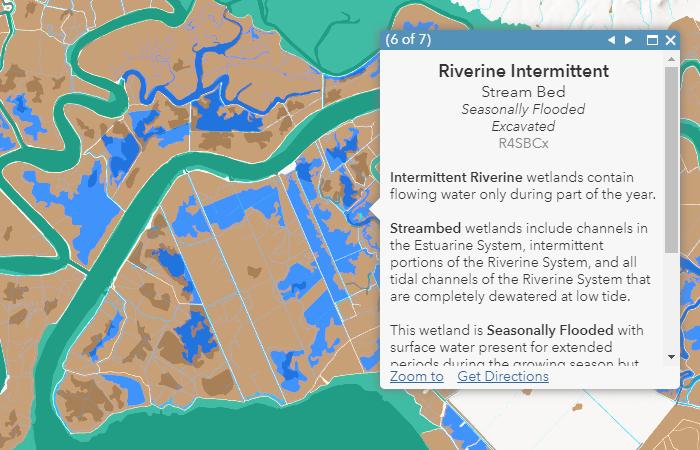 National Wetland Inventory Gis Usa Wetlands - Overview